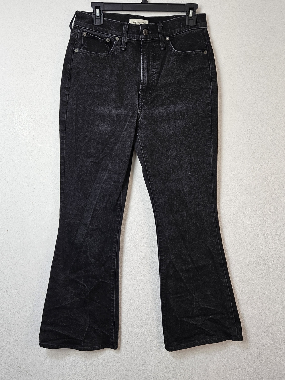 Madewell Black The Perfect Vintage Flare Jeans Size 28